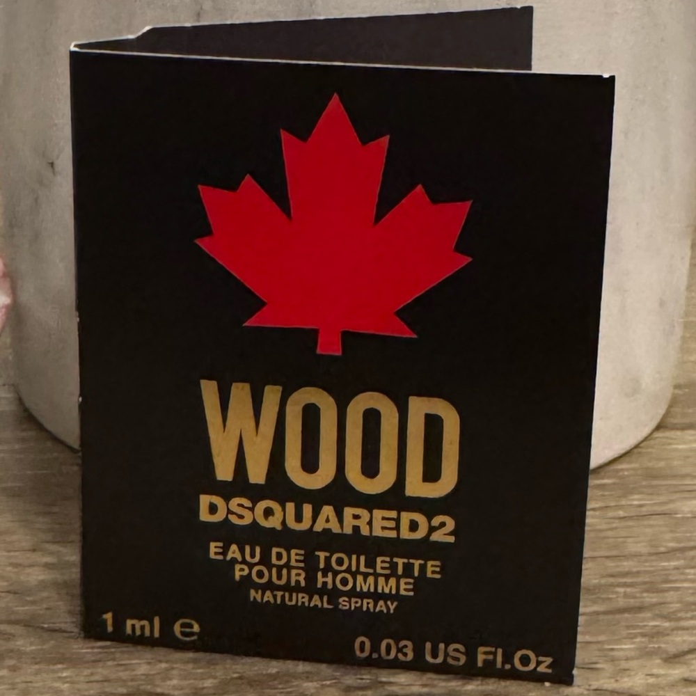 NEW WOOD DSQUARED2 EDT Por Homme Fragrance Sample Spray 1ml/0.03oz